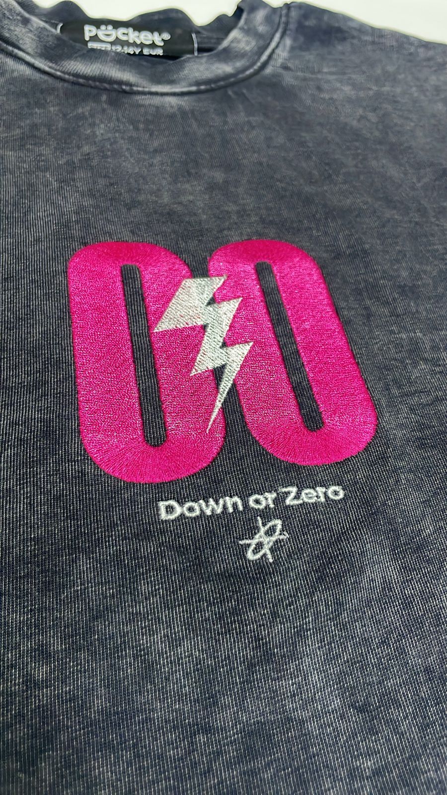 Zero to Down Washed Tee