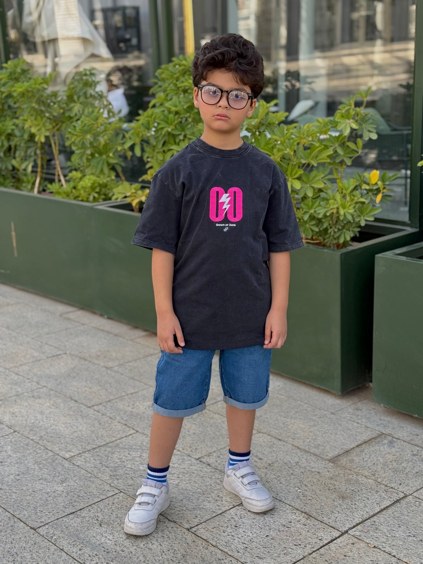 Zero to Down Washed Tee